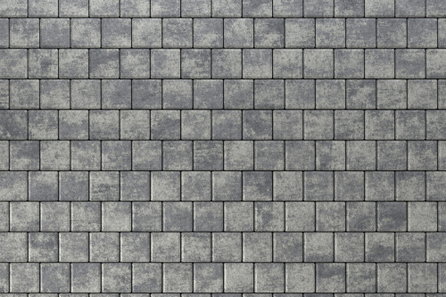 Брусчатка Stellard Квадрат 100х100х60 Color mix Грей