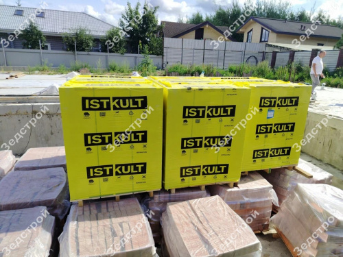 Газобетонные блоки Istkult Егорьевск D600 625х300х250 стеновые